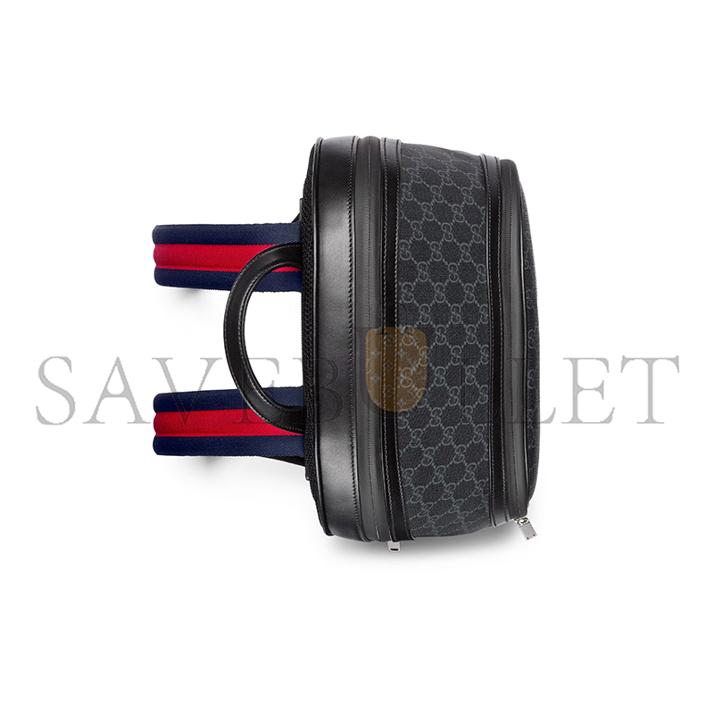 GUCCI GG BLACK MEDIUM BACKPACK 792123 (44*28*15.5cm) GUCCI GG BLACK MEDIUM BACKPACK 792123 (44*28*15.5cm)